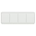 thumbnail image 4 of Evelyn&Zoe Hanson Rectangular TV Stand for TV's up to 75", White, 4 of 12