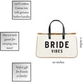thumbnail image 2 of Christian Brand F3808 20 x 11 in. Canvas Tote Bag  Bride VibesPack of 2, 2 of 2
