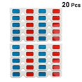 thumbnail image 3 of 20pcs Paper-framed Stereoscopic Glasses 3D Eye Glasses Eyewear Decor for Cinema Movie Theater, 3 of 4
