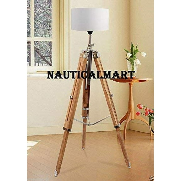 Royal Marine Tripod Floor Lamp for Living Room by NauticalMart