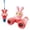 Red, variant on KYAIGUO Rabbit Binoculars Whistle Toys for Kids Educational Learning Binoculars for Age 3-12 Years Boys Girls Hunting Bird Watching Camping Outdoor