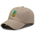thumbnail image 6 of Embroidered Pineapple Baseball Cap Adjustable Cotton, 6 of 8