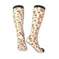 thumbnail image 4 of Balery Cartoon Squirrel Printed Novelty Socks Men's Women's Crew Socks Sports Socks Knee High Socks Cotton Socks Quirky and Cool Socks, 4 of 9