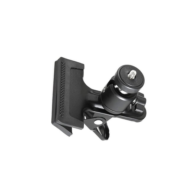 Seitruly Abrazadera de teléfono con cabeza de bola de aleación de aluminio, almohadilla de silicona de boca grande desmontable portátil, accesorios de Teléfono y Comunicación