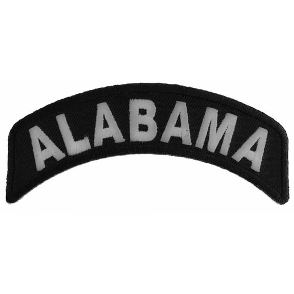 Alabama Patch Iron on State Rocker