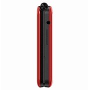 Consumer Cellular Iris Easy Flip, Red