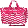 thumbnail image 2 of World Traveler 22-inch Travel Duffel Bag - Purple White Chevron, 2 of 3
