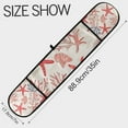 thumbnail image 3 of Yayeee Double Oven Mitt Kitchen Heat Resistant Baking 35" x7" Quilted Glove, Starfish Seashell, 3 of 6