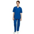 thumbnail image 3 of Adar Addition Scrubs For Women - Modern V-Neck Scrub Top, 3 of 5