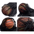 thumbnail image 4 of Mochila De Baloncesto Mochila de baloncesto con cordón, bolsa de malla de baloncesto, bolsa de transporte de fútbol (negro) Sywqhk Para Estrenar, 4 of 9
