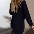 thumbnail image 7 of DYTTDG Women's New Long Coat Solid Color Plus Size Button Wool Jacket Lapel Jacket Coat Winter Long Sleeve Tops Great Gifts for Less, 7 of 7