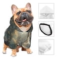 thumbnail image 3 of Balery Forest Meditating White Tiger Sudadera con Capucha para Perros Pequeños – Ropa para Mascotas, Disfraz para Perros y Gatos, Ideal para Fiestas y Cosplay-Small, 3 of 7