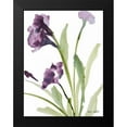 thumbnail image 2 of Loreth, Lanie 12x14 Black Modern Framed Museum Art Print Titled - Purple Belles I, 2 of 5