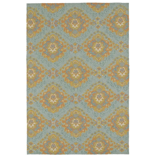 Azure Kaleen Rugs Habitat Indoor/Outdoor Rug 10' x 14' Azure Kaleen Rugs Habitat Indoor/Outdoor Rug 10' x 14'
