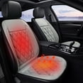 thumbnail image 4 of PVCS Coussin Chauffant Universel en Velours 12V pour Voiture Coussin Chauffant d'Hiver, 4 of 7