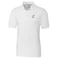 thumbnail image 2 of Men's Cutter & Buck White Albuquerque Isotopes Big & Tall DryTec Advantage Tri-Blend Pique Polo, 2 of 3