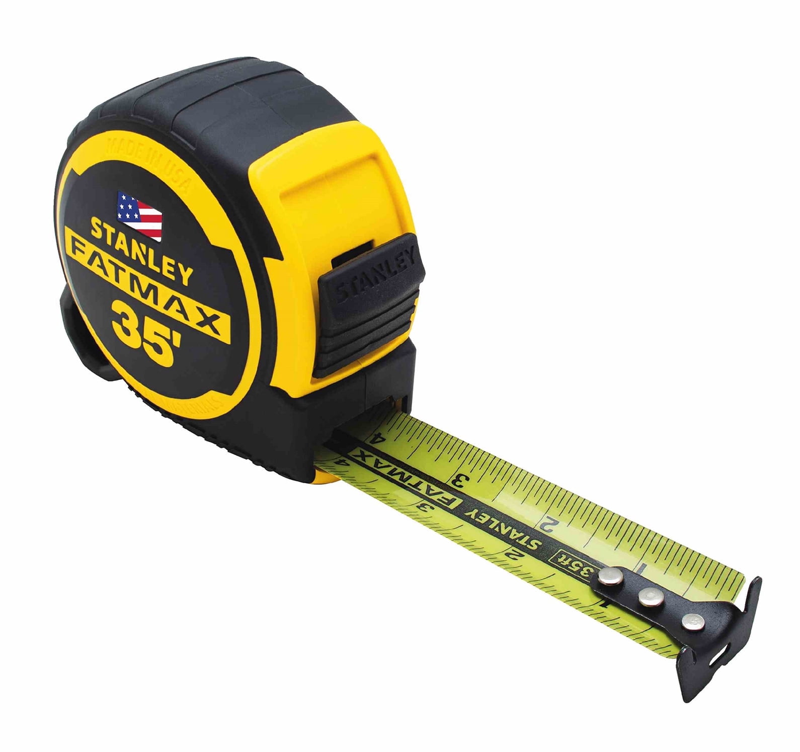 Stanley FatMax FMHT36335S 35' X 1-1/4" Yellow & Black Tape Measure