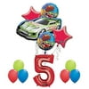 Hot Wheels 5th Birthday Party Supplies and Balloon Decorations