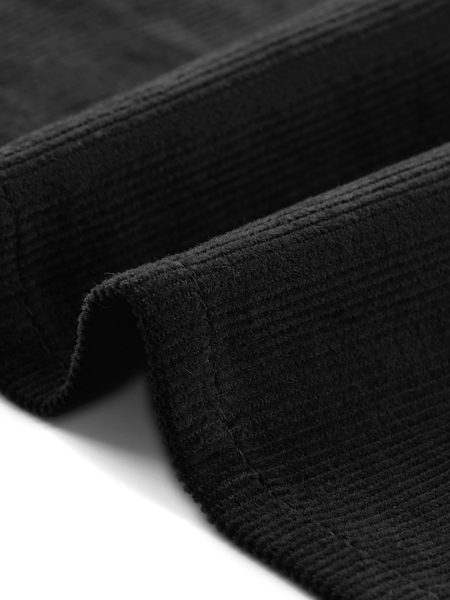 DARING DIVA Women's Plus Corduroy Pinafore Dress Pleated Skirt 4X Black