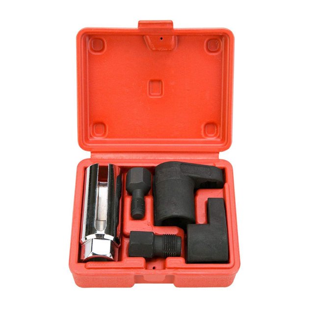 CAROCK Oxygen Sensor O2 Socket Removal Wrench Thread Chaser Set 5 PCS