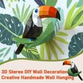 thumbnail image 1 of Modelo de Pájaro Xihbxyly Decoración de Pared Estéreo de Bricolaje Colgante de Pared, 1 of 7