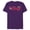 Purple, variant on Disney Mickey & Minnie Valentine's Day Family Trip Logo - Short Sleeve Blended T-Shirt for Adults - Customized-Ocean Blue