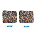 thumbnail image 7 of FORMRS 13"-13.3" Laptop Sleeve Protective Case Soft Carrying Quilted Computer Bag Cover, Small Colorful Flower, 7 of 7