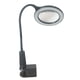 thumbnail image 1 of Lámpara de lupa LED con clip, plegable, de cuello de cisne, para lectura de escritorio, para periódicos, revistas y libros, 1 of 8