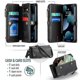 thumbnail image 4 of CASEME C36 Series Compatible For iPhone 13 mini Case Wallet Leather Crossbody Cell Phone Purse Cover, 4 of 5