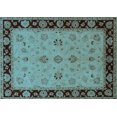 thumbnail image 1 of Ahgly Company Indoor Rectangle Oriental Light Blue Traditional Area Rugs, 2' x 3', 1 of 4