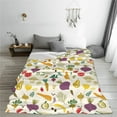 thumbnail image 5 of Pofeuu Vegetable Print Ultra-Soft Micro Fleece Blanket,for Bed Or Sofa,All Season Throw Blankets Flannel Blanket-40"x30", 5 of 7