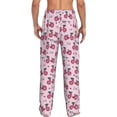 thumbnail image 3 of Picia Bike with Donut Wheels Mens Soft Woven Cotton Elastic Waistband Sleep Pajama Pant Lounge Sleep Pant With Pockets And Drawstring-Medium, 3 of 9