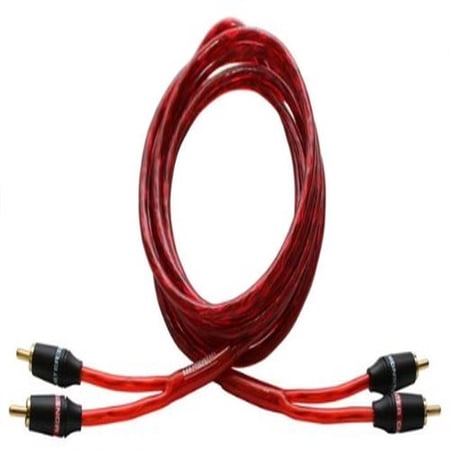 Interlink 101XLN 5m RCA Stereo Audio Cable in Red