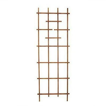 Wooden Trellis - Products 72 in. Wooden Ladder Trellis, Brown