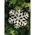 thumbnail image 4 of Wood Christmas Craft Ornament - Snowflake - 2 Count - 8 Inch Diameter, 4 of 4