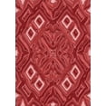 thumbnail image 1 of Ahgly Company Machine Washable Indoor Rectangle Transitional Red Area Rugs, 5' x 7', 1 of 7
