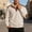 Khaki, variant on Sweaters For Men Knit Long Sleeved Top Contrast Splice Elbow Patches Ribbed Hem Cuffs Vintage Soft Pullover Khaki L