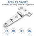 thumbnail image 5 of suitable for 2 PCS Heavy Duty T Hinge 316 Stainless Steel Marine Grade Casting Hinge Door Hatch Hinge Boat-FO SHAN RAN WANG., 5 of 5