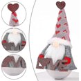 thumbnail image 4 of Valentines Day Decor 2pcs Tumbler Shape Valentines Gnomes Plush Elf Dwarf, 4 of 5
