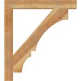 thumbnail image 3 of Ekena Millwork 4"W x 34"D x 38"H Balboa Block Rough Sawn Bracket, Western Red Cedar, 3 of 4