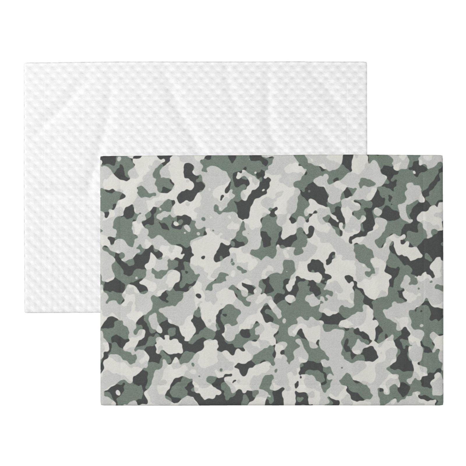 Print Camouflage Pattern Dog Blanket Soft Warm Flannel Cat Blanket Great Pet Throw for Cats Puppy Small Medium Large Dog