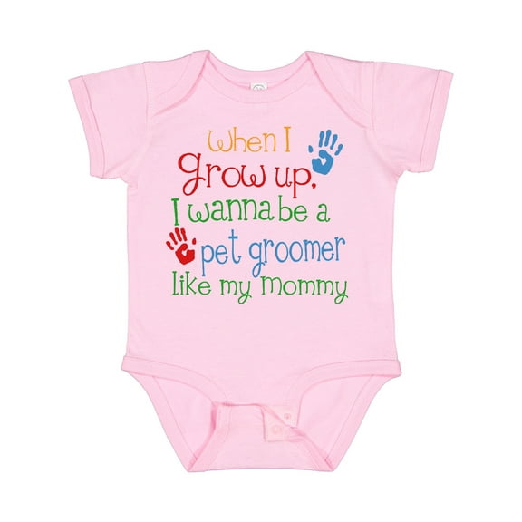 Inktastic Pet Groomer Like Mommy Boys or Girls Baby Bodysuit