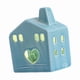 thumbnail image 5 of Casa de pueblo navideña de cerámica, decorativa, pequeña casa de porcelana con luz LED, para Estilo C, 5 of 9