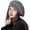 Grey, variant on Women Felt French Beret Hat Knitted Beanie Hat Vintage Winter Warm Slouchy Beret Cap Fashion Stretch Cloche Cap