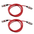 thumbnail image 3 of XLR Male to Female Audio Cable Microphone Sound Card Mixer 3 Core Balanced Cable DMX Stage Lighting Control Cable, 3 of 5