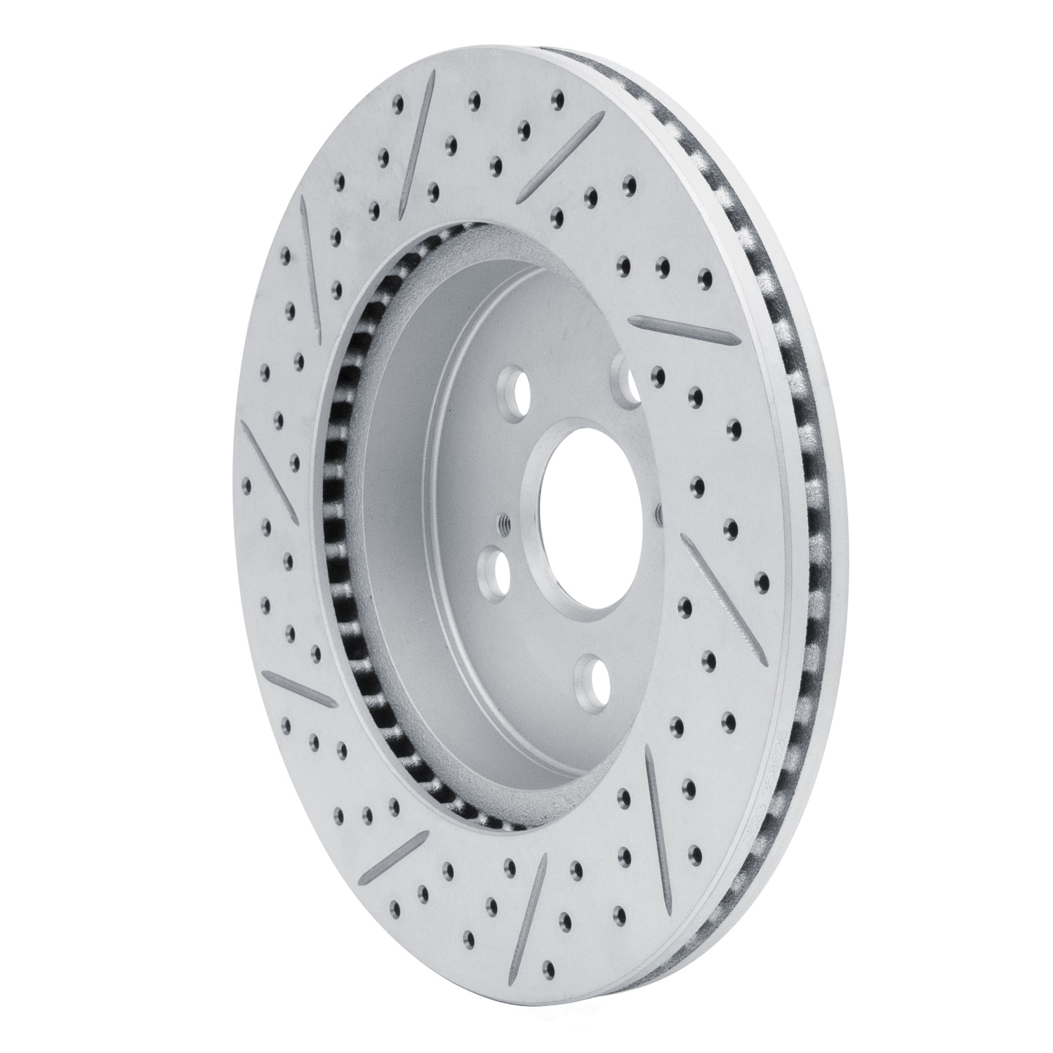 Dynamic Friction Company 830-76155R DFC Geoperformance Rotor - Drilled and Slotted