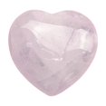 thumbnail image 1 of Exquisito adorno y colgante de cristal natural en forma de corazón de 3 cm., 1 of 6