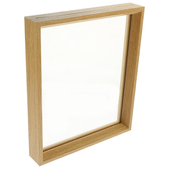 FELTECHELECTR 1Set Pressed Flowers Display Frames 10 Inch Wood Material For Home And Artwork Decoration