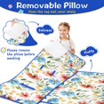 thumbnail image 3 of Pioneer Flower Floral Print Pattern Toddler Nap Mats for Kids Preschool,Sleeping Mat Bag or Kids,Toddler Sleeping Bag,Toddler Nap Mat or Daycare, 3 of 6
