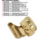 thumbnail image 2 of Para Transit: bisagra de puerta trasera, reemplazo de metal superior izquierdo YC15V42983A para Transit MK6 2012‑2020, 2 of 5
